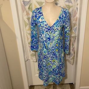 Lilly Pulitzer Erin Dress Blue Crush After Party